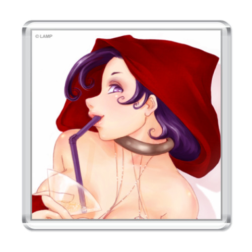 Магнит с принтом  «Кампай!»