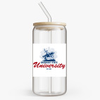 Банка с бамбуковой крышкой