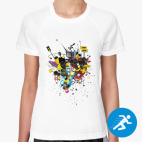 Женская спортивная футболка