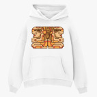 Толстовка худи оверсайз