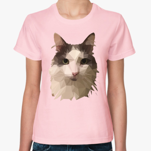 Женская футболка Кошка Фёкла