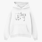 Толстовка худи оверсайз