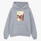 Толстовка худи оверсайз