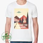 Мужская футболка органик