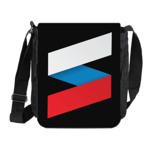 Сумка на плечо (мини-планшет) Флаг России