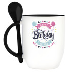 Кружка с ложкой