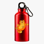 Металлическая бутылка 400 мл UV-DTF