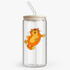 Банка с бамбуковой крышкой