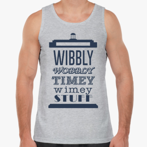 Майка Wibbly Wobbly Timey Wimey Stuf