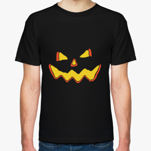 Футболка с принтом   Тыква