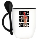 Кружка с ложкой