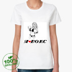 Женская футболка органик