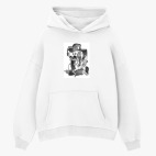 Толстовка худи оверсайз