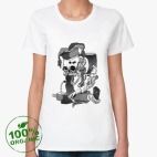 Женская футболка органик