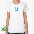 Женская футболка органик