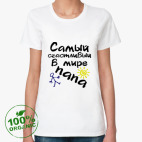 Женская футболка органик