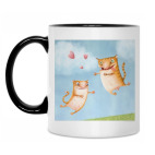 Кружка двухцветная