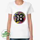 Женская футболка органик