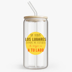 Банка с бамбуковой крышкой