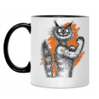 Кружка двухцветная