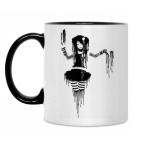 Кружка двухцветная