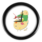 Часы (без цифр)