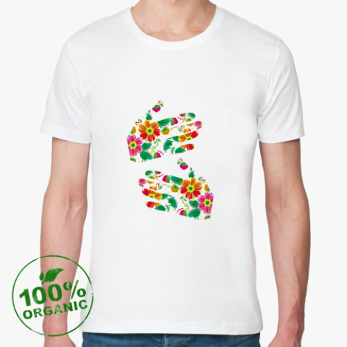 Футболка из органик-хлопка Hands