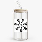 Банка с бамбуковой крышкой