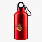 Металлическая бутылка 400 мл UV-DTF