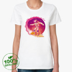 Женская футболка органик