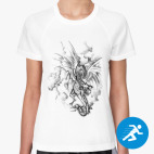 Женская спортивная футболка