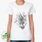 Женская футболка органик