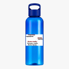 Прозрачная спортивная бутылка