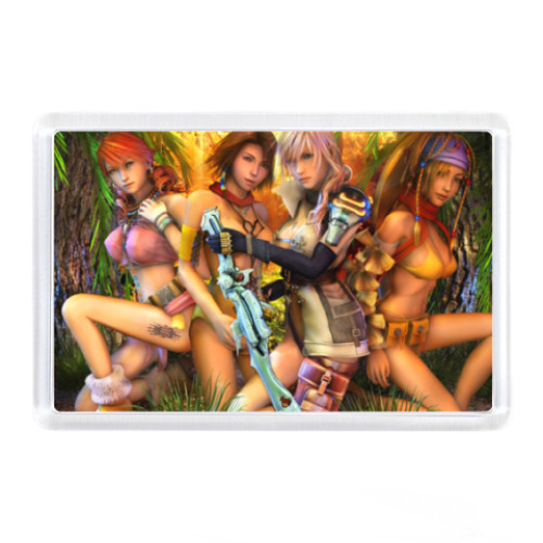 Магнит с принтом Final Fantasy