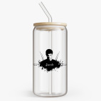 Банка с бамбуковой крышкой