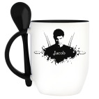 Кружка с ложкой