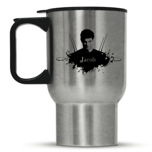 Кружка-термос с принтом Jacob. Сумерки