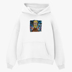 Толстовка худи оверсайз