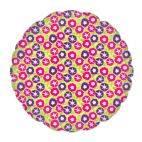 Подушка "круг", 35x35 см вьюнки