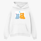 Толстовка худи оверсайз