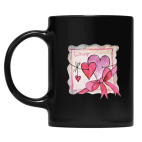 Кружка цветная UV-DTF