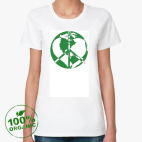 Женская футболка органик