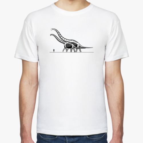 Футболка с принтом Размер имеет значение 2