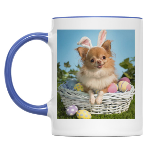 Кружка с принтом Щенок