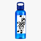 Прозрачная спортивная бутылка