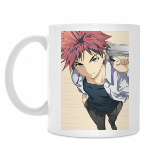 Кружка с принтом Shokugeki no Soma