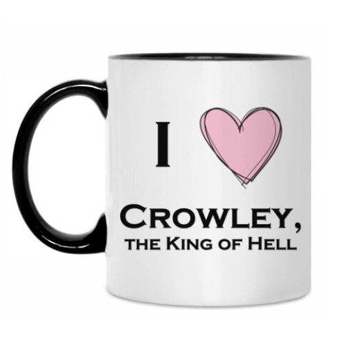 Кружка I love Crowley