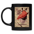 Кружка цветная UV-DTF