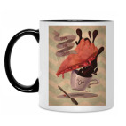 Кружка двухцветная