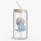 Банка с бамбуковой крышкой